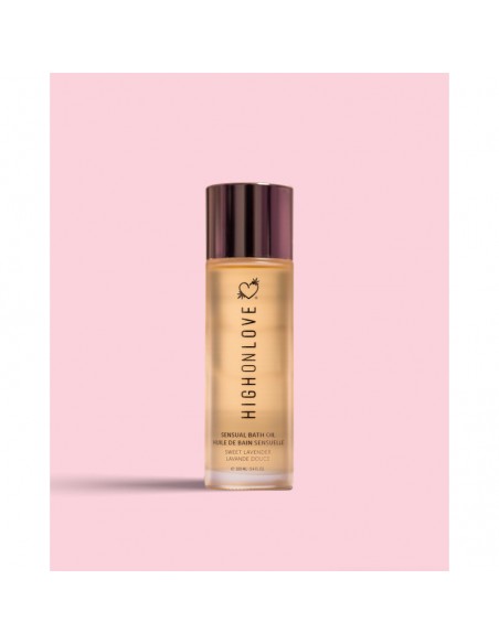 Huile de bain sensuelle à la lavande douce - 100 ml