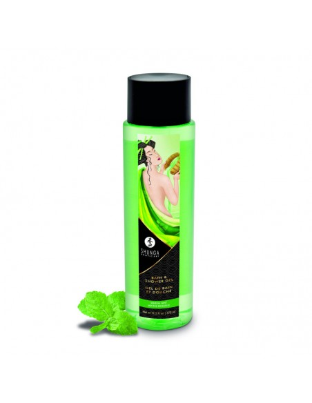 Gel Bain Douche "Shunga Menthe Sensuelle 370 ml"