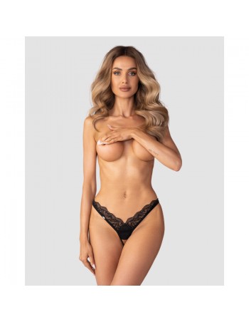 Arrowel string ouvert - Noir 2