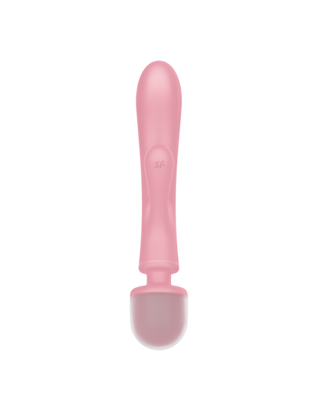 Vibromasseur "Triple Lover Rabbit Wand Pink"