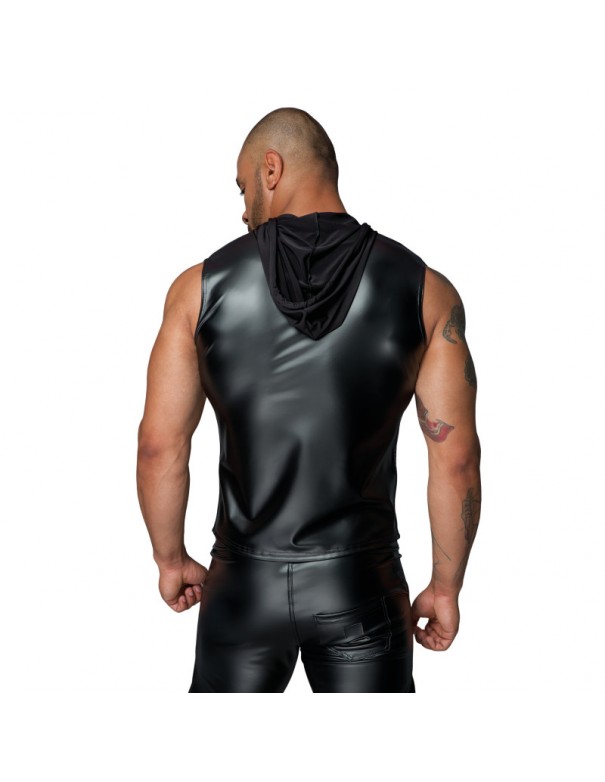 H062 Chemise à capuche avec fermeture éclair à double sens