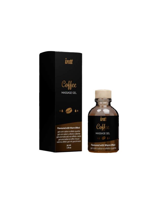 Massage gel Café - Gel embrassable