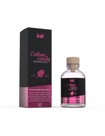 Massage gel Barbe à papa - Gel embrassable