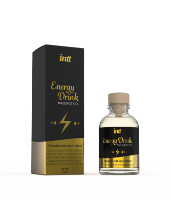 Massage gel energy drink - Gel embrassable