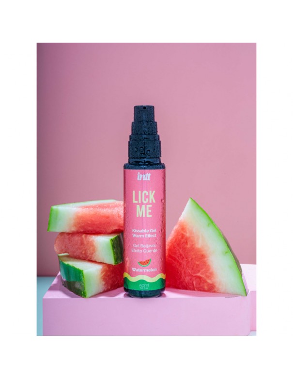 Lick me Pastèque - Gel chauffant et embrassable