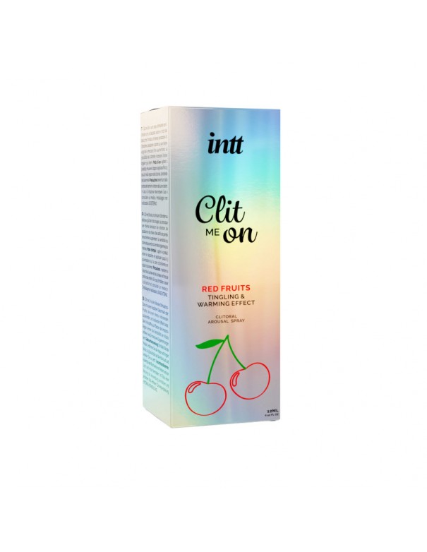 Clit me on red fruits - Vibrateur liquide en spray pour le clitoris