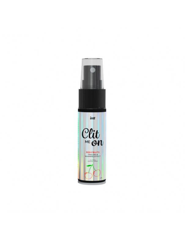 Clit me on red fruits - Vibrateur liquide en spray pour le clitoris