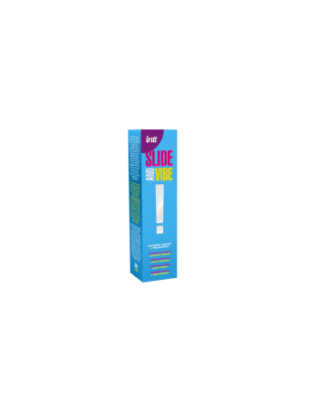 Slide and vibe ! Lubrifiant à base d'eau avec vibration