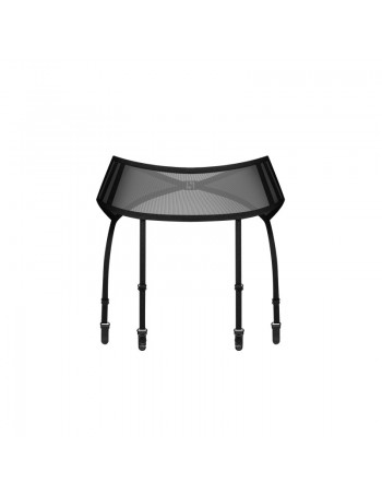 Aurorium porte-jarretelles noires