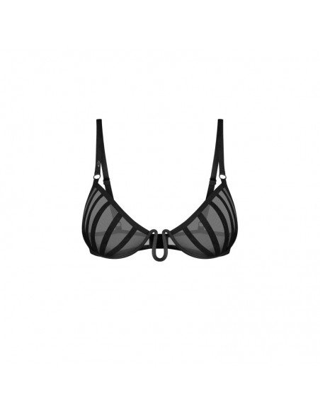 Aurorium demi-soutien-gorge noir