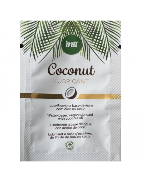 Echantillon Vegan noix de coco lubricant - Lubrifiant base eau 2ml