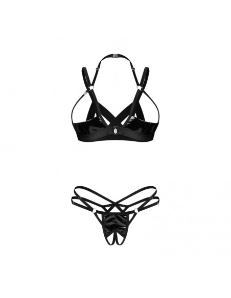 Keira Lise ensemble lingerie ouvert noir