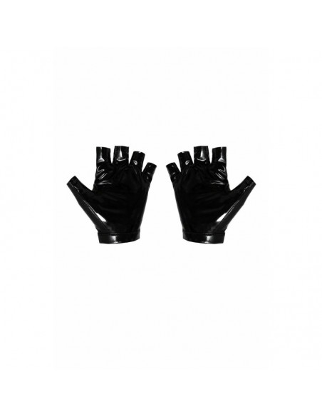 F263 Gants sans doigts en PVC