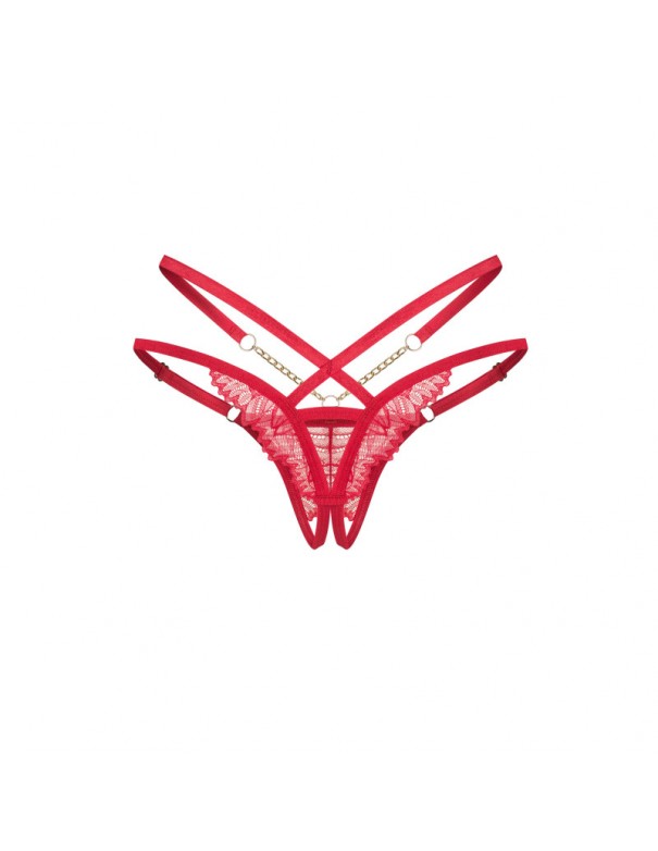 Matildea string ouvert Rouge