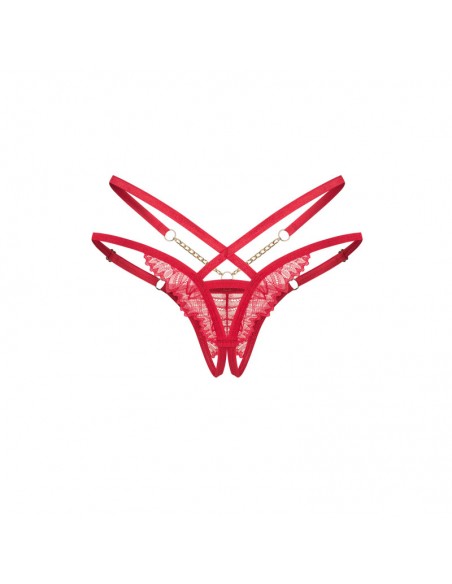 Matildea string ouvert Rouge
