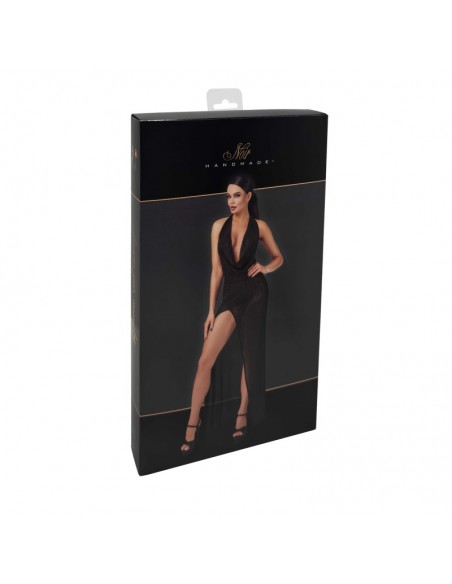 F373 Onyx Robe longue liquide