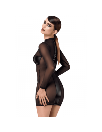 F369 Crossfire Mini Robe en maille et wetlook 2