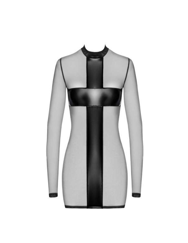 F369 Crossfire Mini Robe en maille et wetlook