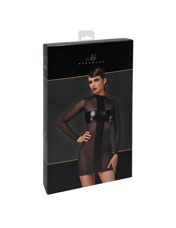 F369 Crossfire Mini Robe en maille et wetlook
