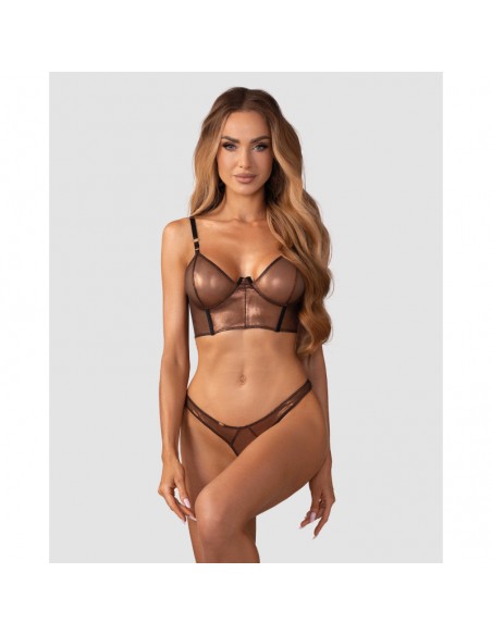 Soranna top et string ouvert