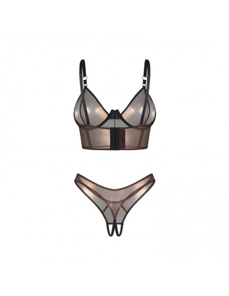 Soranna top et string ouvert