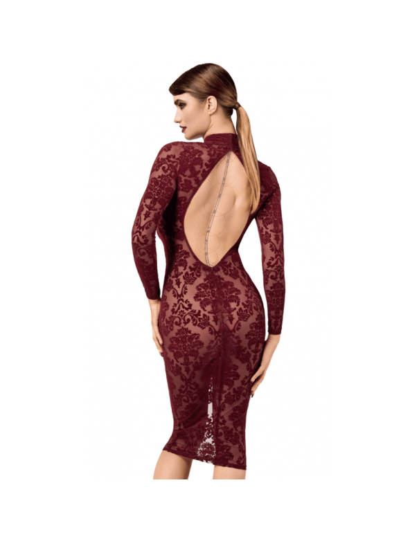 F384 Kink Royal Robe mi-longue