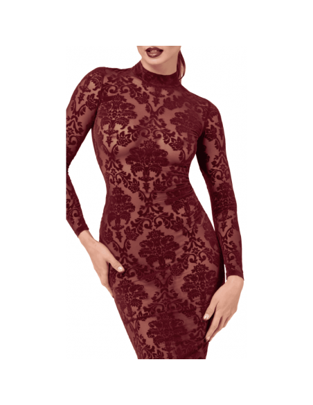 F384 Kink Royal Robe mi-longue