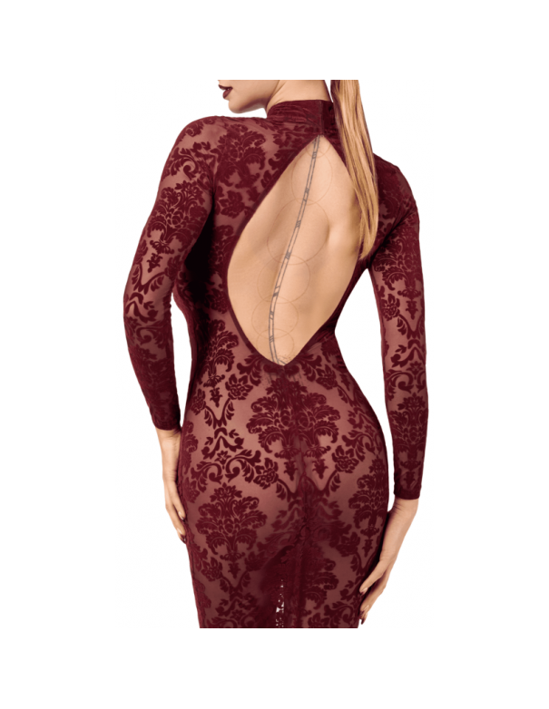 F384 Kink Royal Robe mi-longue