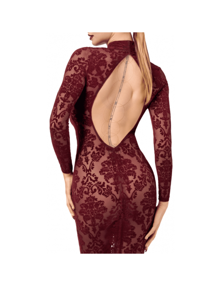 F384 Kink Royal Robe mi-longue