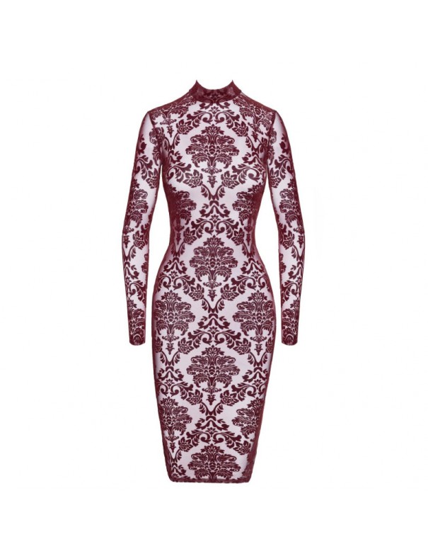 F384 Kink Royal Robe mi-longue
