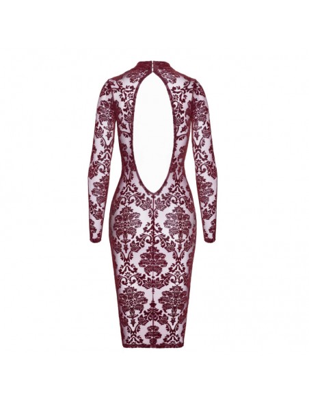 F384 Kink Royal Robe mi-longue