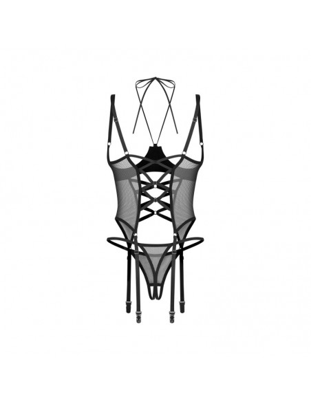 Dominna corset et string ouverts