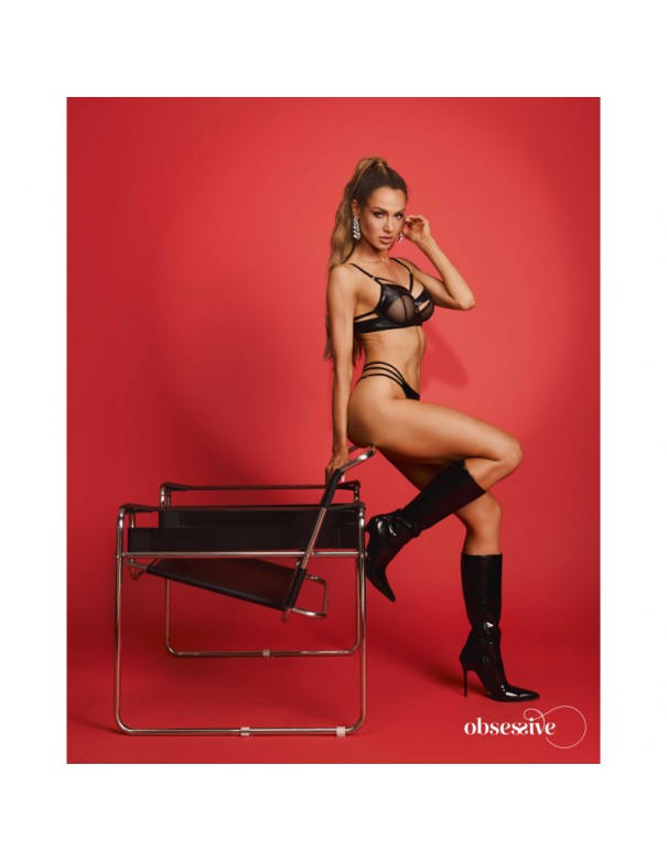 Dominna ensemble 2 pièces - Noir