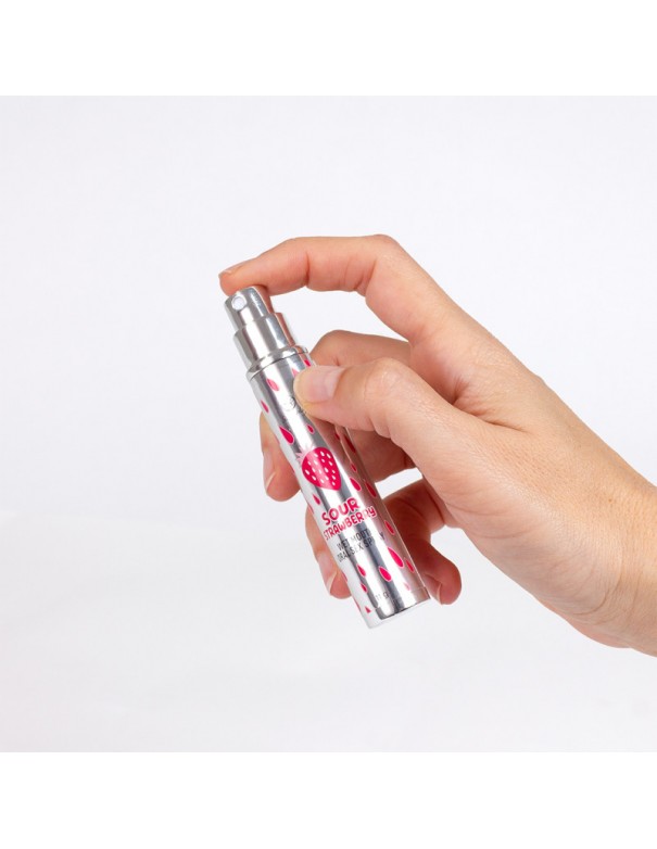 Spray sexe oral à la fraise acide - bouche humide