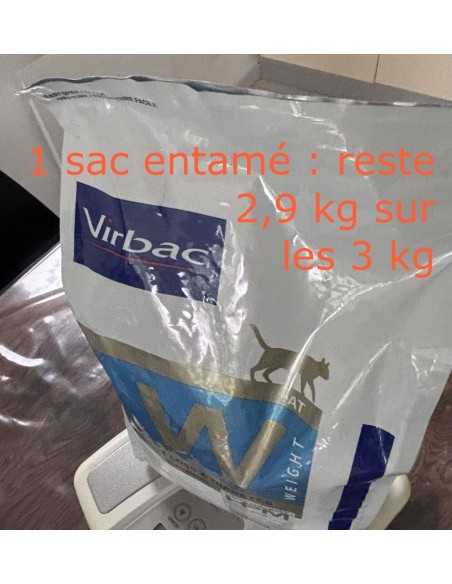 Croquettes Vétérinaire "Virbac Veterinary HPB Weight Loss & Diabetes W1"