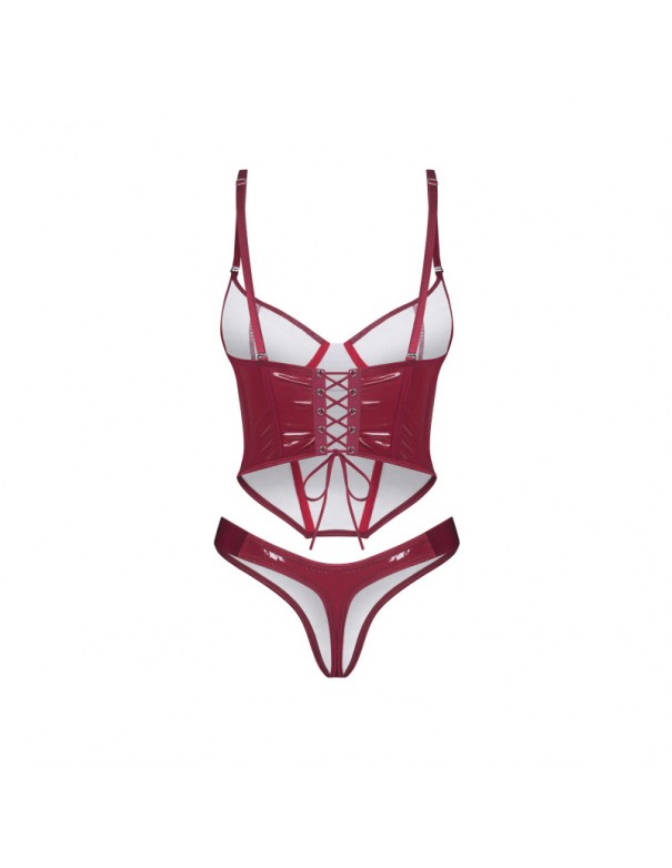 Redya Corset et string rouge