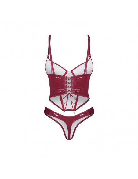 Redya Corset et string rouge