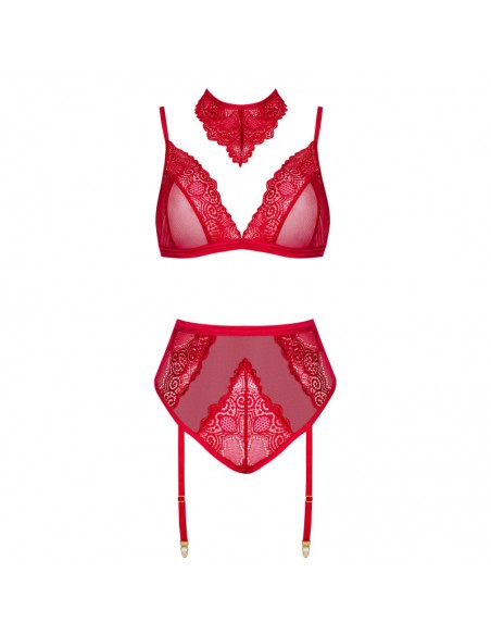 Cristalyn ensemble lingerie - Cherry