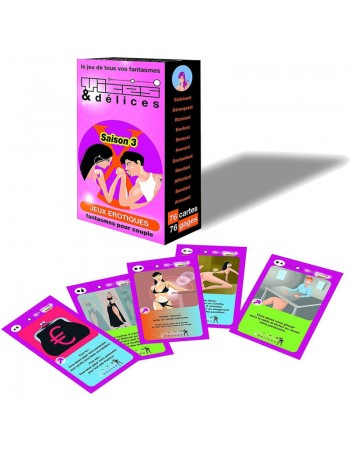 Jeu de cartes Vices et Delices 3 - Saison 3 