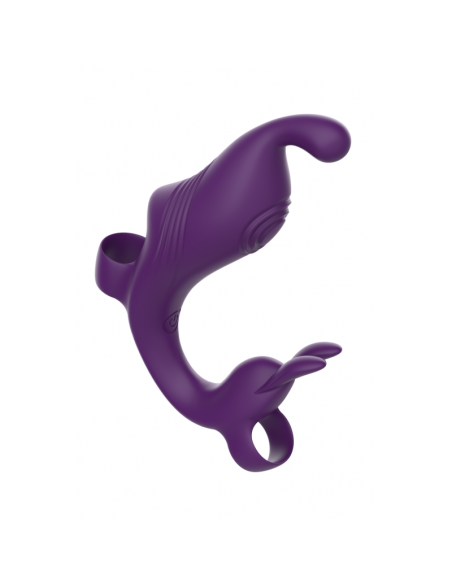 Doigt Vibrant à Double Moteur INFERNO 