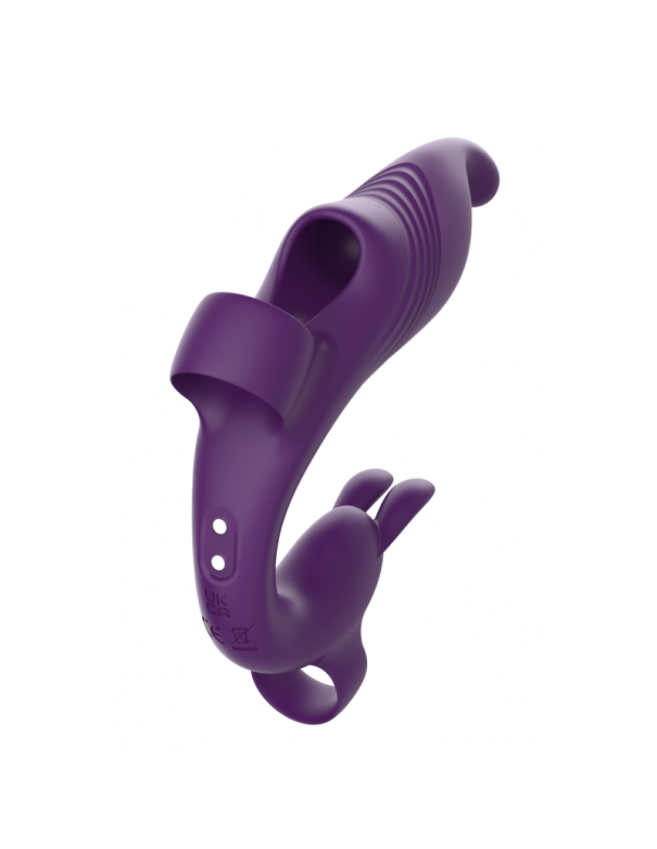 Doigt Vibrant à Double Moteur INFERNO 