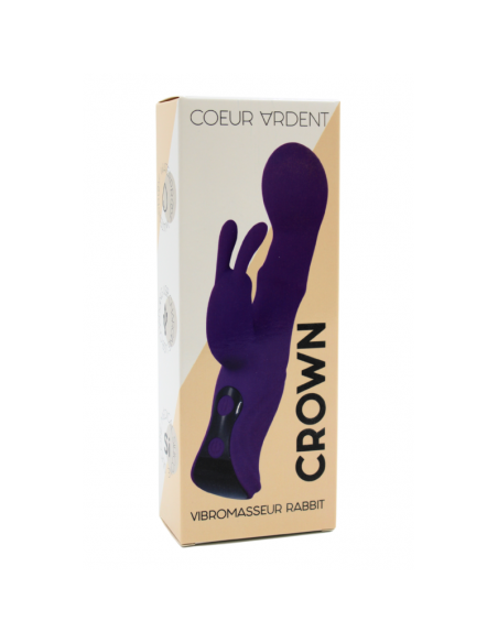 Vibromasseur Rabbit CROWN Double Action 