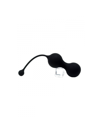 MINA Noir, Boules de Geisha en silicone médical USB avec télécommande  2