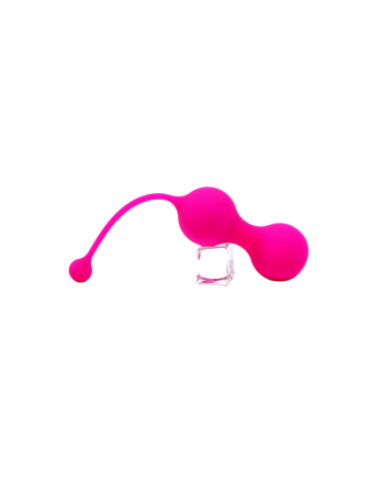 MINA Rose, Boules de Geisha en silicone médical USB avec télécommande  2