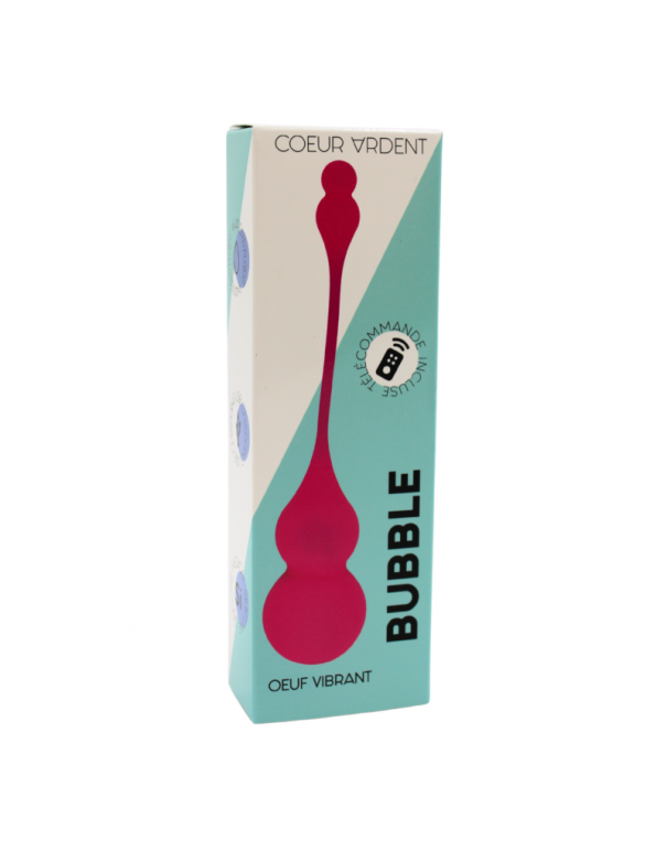Œuf Vibrant Télécommandé BUBBLE 