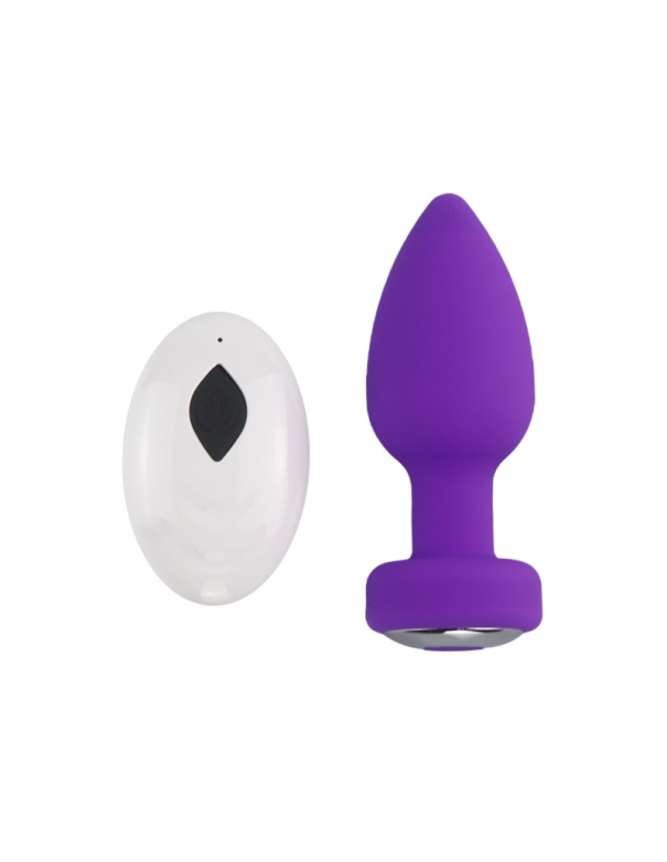 Plug Anal Vibrant Télécommandé SHAKY Violet