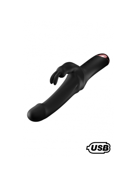 PLAYER, Vibromasseur Rabbit USB, silicone médical doux et lisse, doté de 10 modes de vibration 