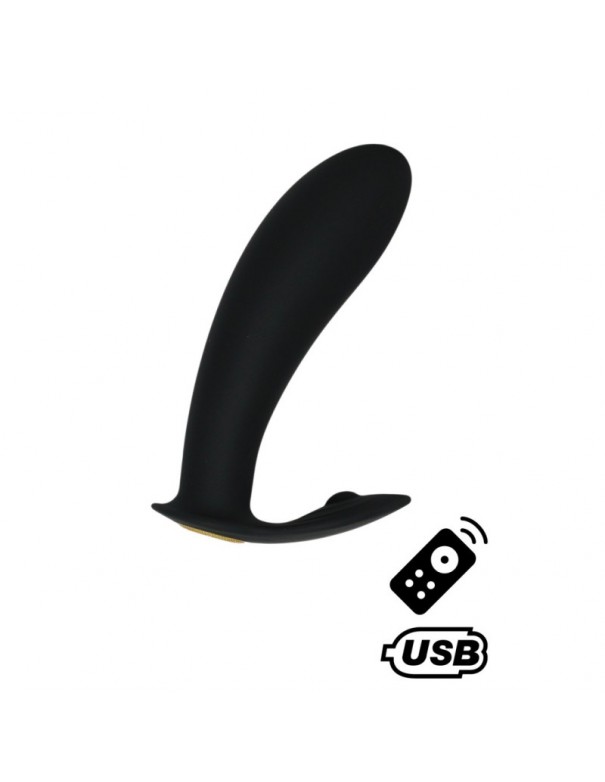 ERNEST, Mini vibromasseur avec stimulateur clitoridien USB, avec télécommande 