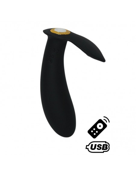 ERNEST, Mini vibromasseur avec stimulateur clitoridien USB, avec télécommande 