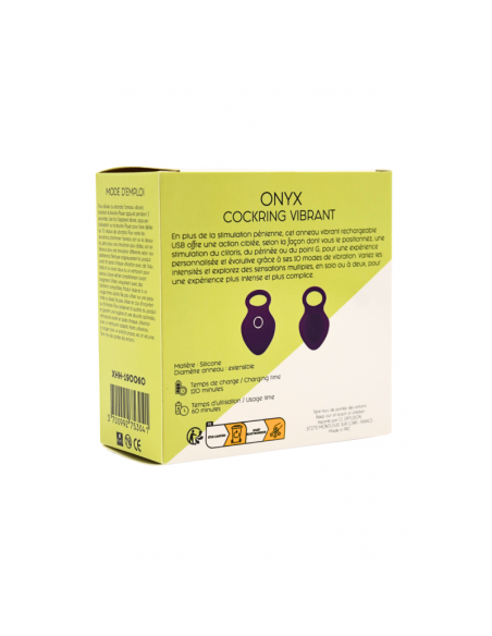 ONYX – Cockring Vibrant Rechargeable USB